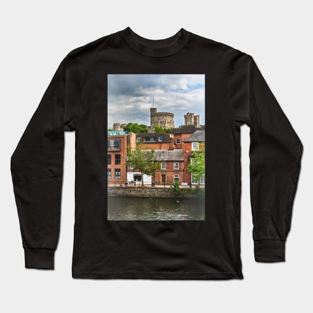The Buildings of Windsor Long Sleeve T-Shirt by IanWL